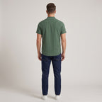 Men's Casual Henley Shirt-Mode Drift