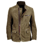 Men's Classic Leather Jacket-Mode Drift