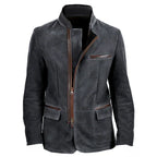 Men's Classic Leather Jacket-Mode Drift