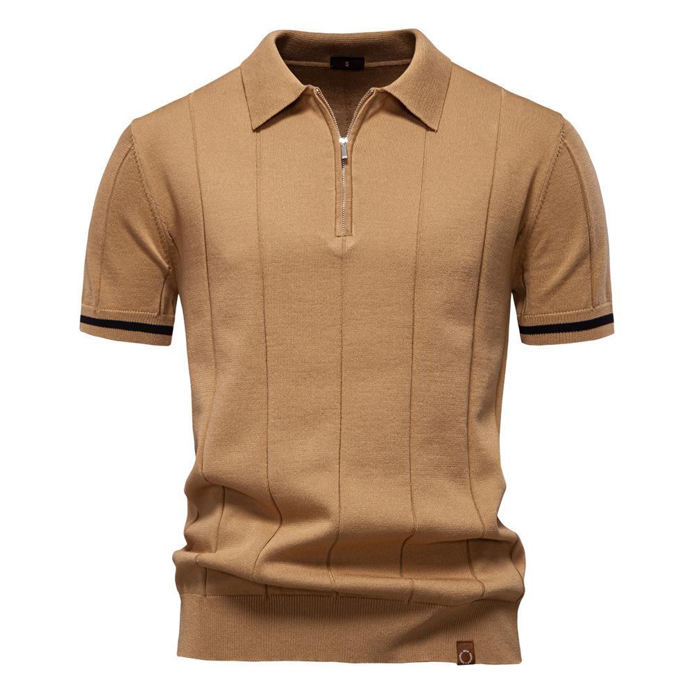 Men's Classic Polo Shirt-Mode Drift