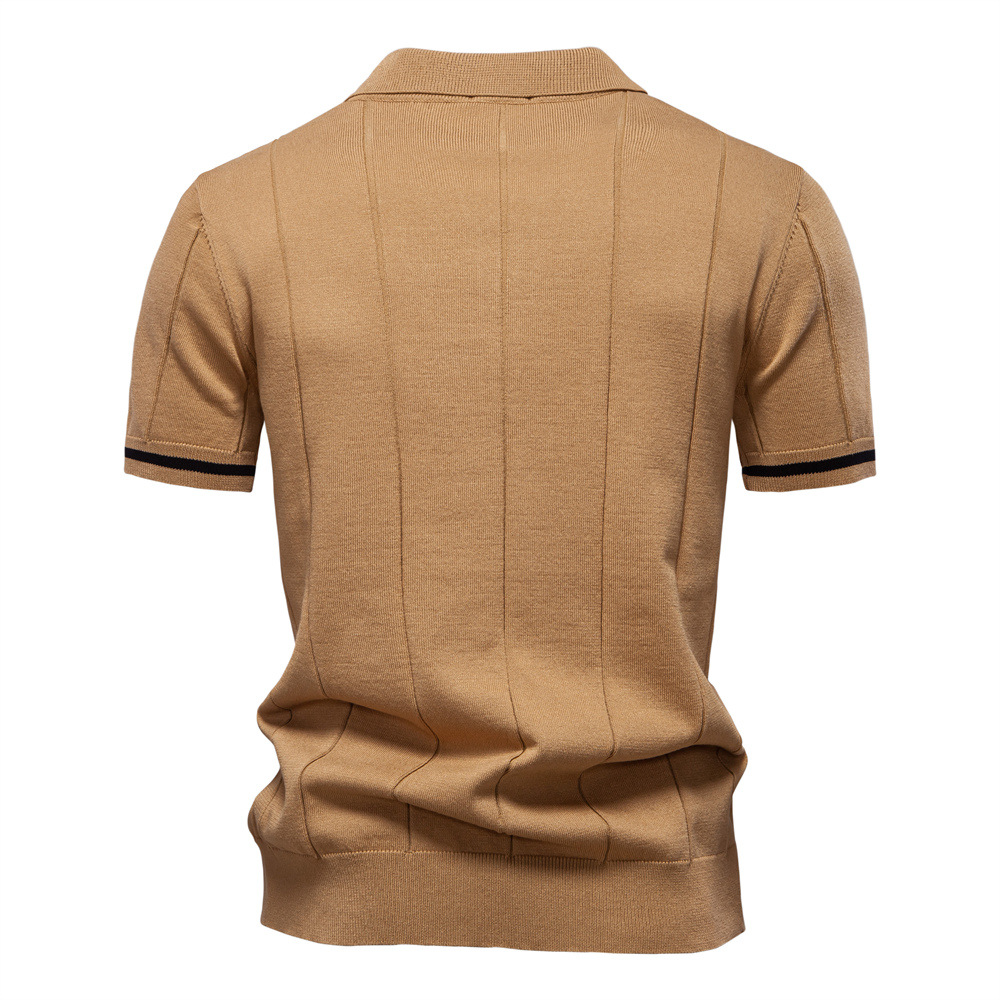 Men's Classic Polo Shirt-Mode Drift