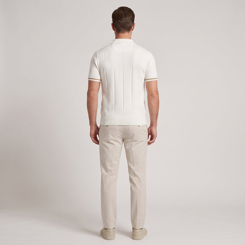 Men's Classic Polo Shirt-Mode Drift