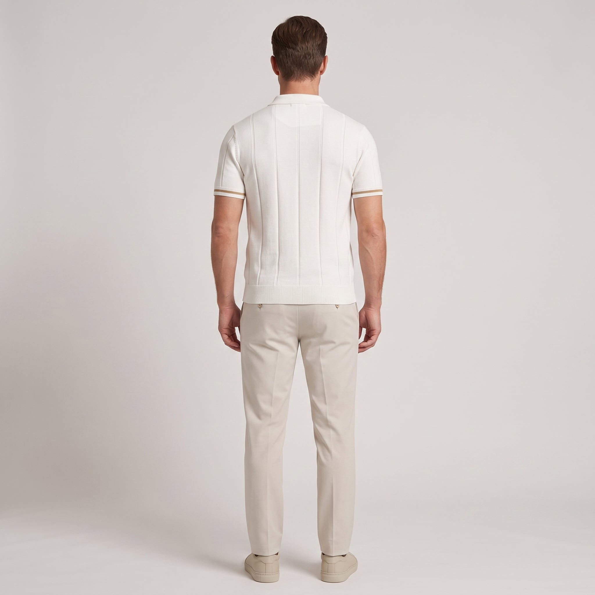 Men's Classic Polo Shirt-Mode Drift