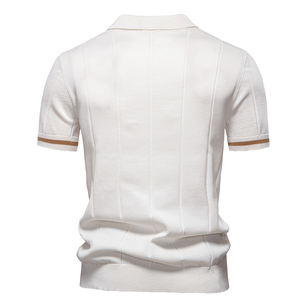 Men's Classic Polo Shirt-Mode Drift