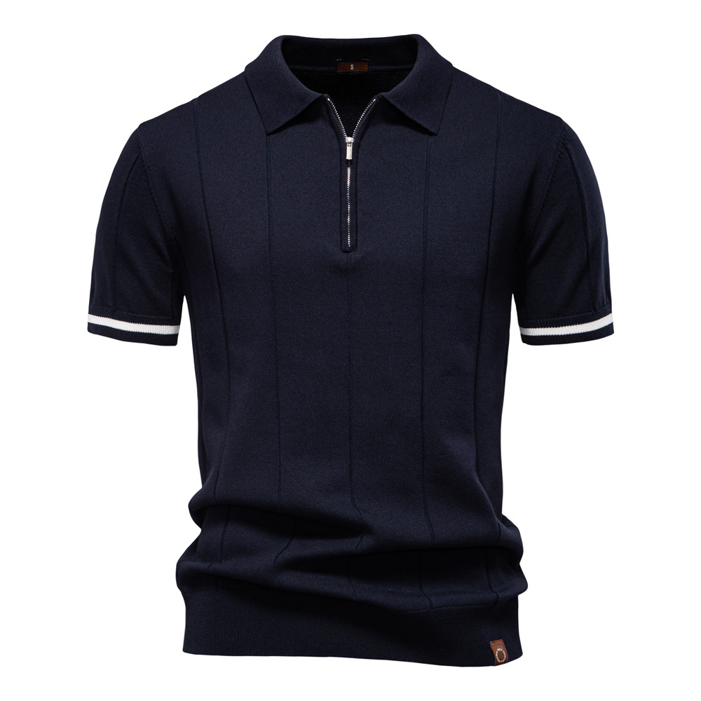 Men's Classic Polo Shirt-Mode Drift