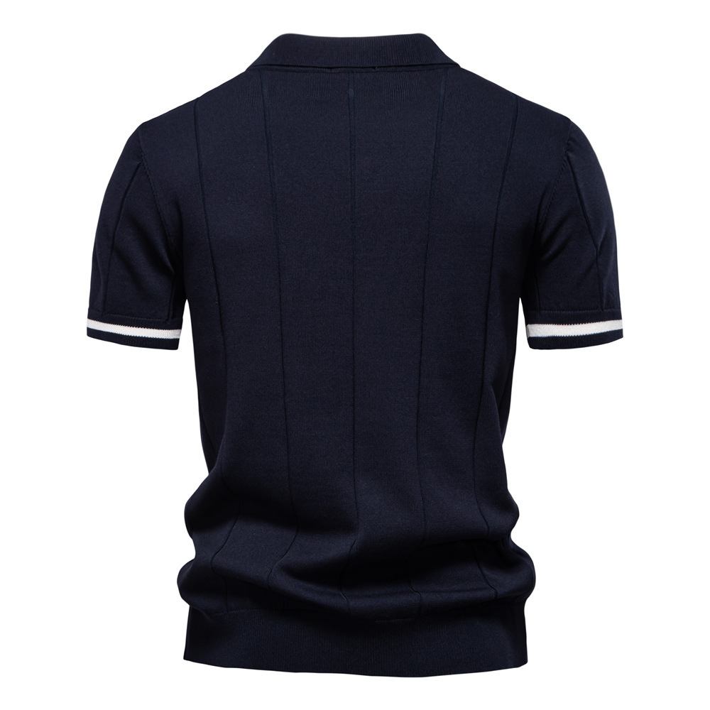 Men's Classic Polo Shirt-Mode Drift