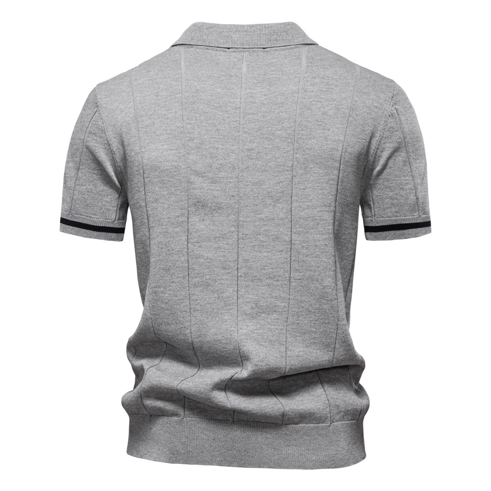 Men's Classic Polo Shirt-Mode Drift