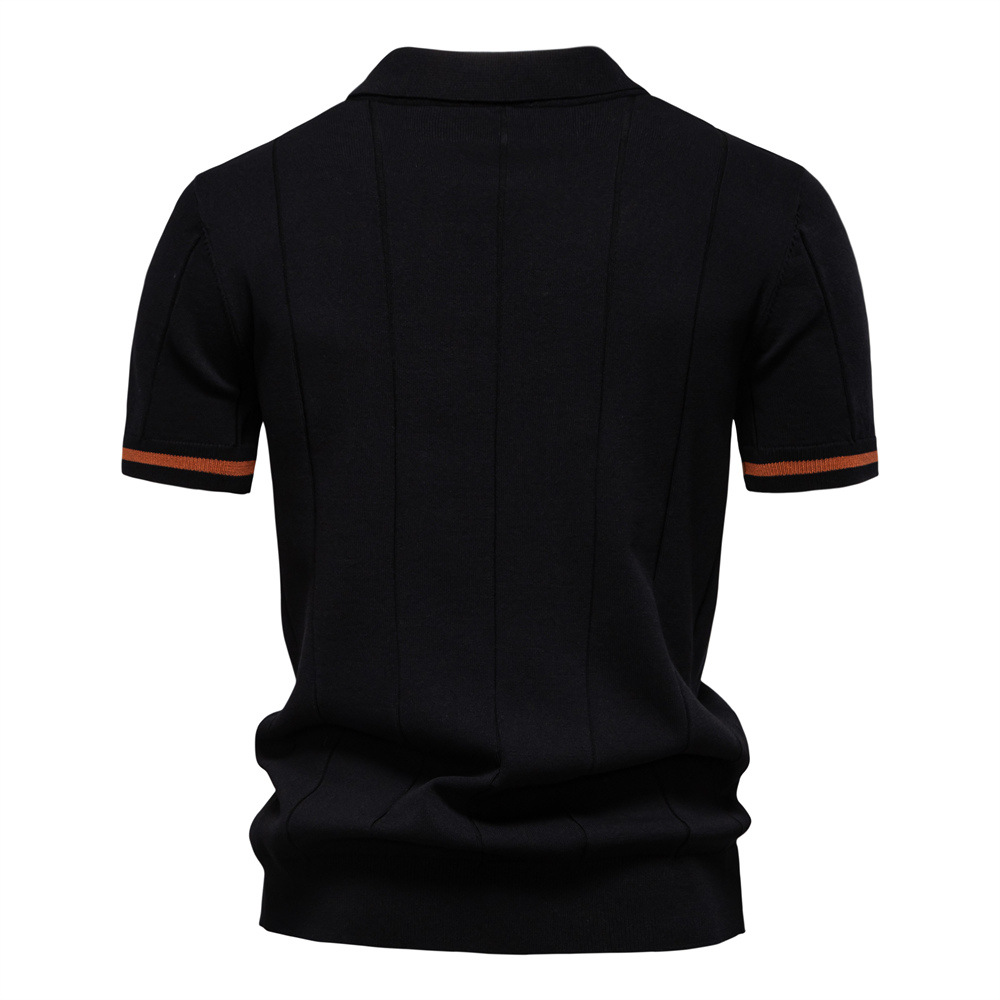 Men's Classic Polo Shirt-Mode Drift