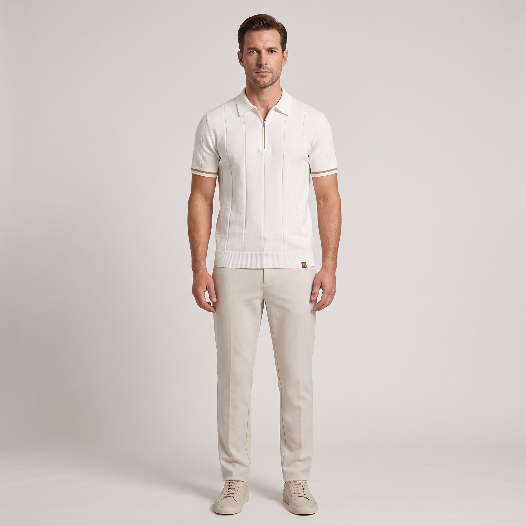 Men's Classic Polo Shirt-Mode Drift