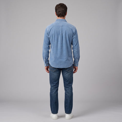 Men's Corduroy Button-Up Shirt-Mode Drift