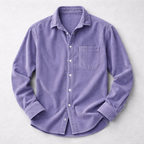 Men's Corduroy Button-Up Shirt-Mode Drift