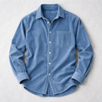 Men's Corduroy Button-Up Shirt-Mode Drift