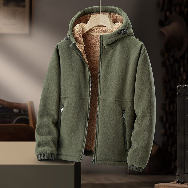 Men's Fleece Jacket for Warmth and Comfort-Mode Drift