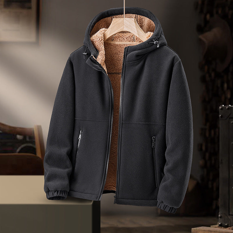 Men's Fleece Jacket for Warmth and Comfort-Mode Drift