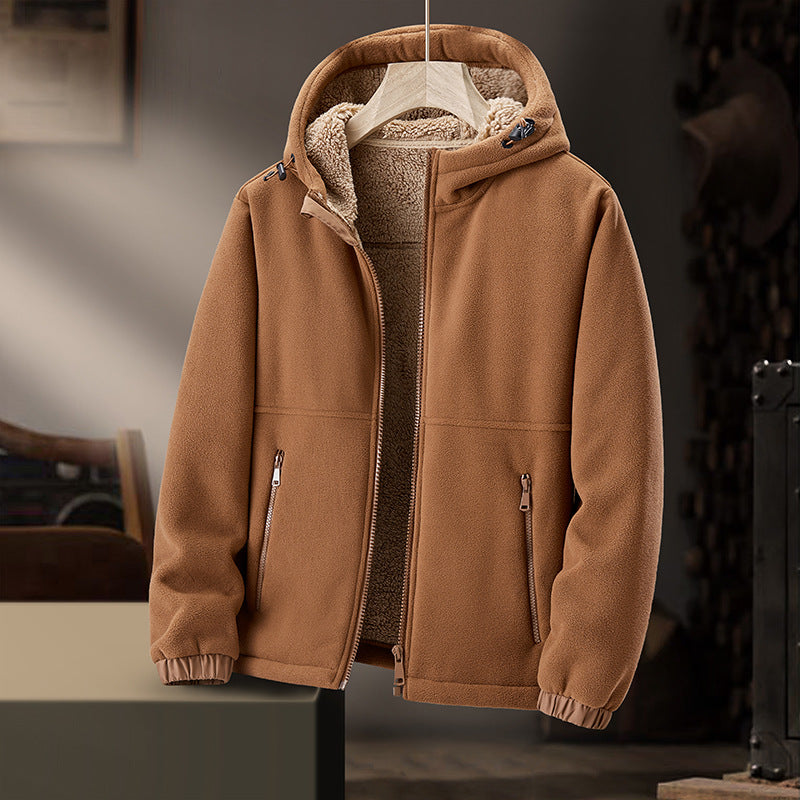 Men's Fleece Jacket for Warmth and Comfort-Mode Drift