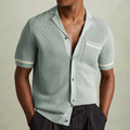 Men's Knit Shirt-Mode Drift