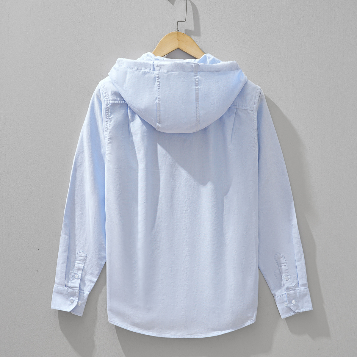 Men's Linen Hoodie Shirt-Mode Drift