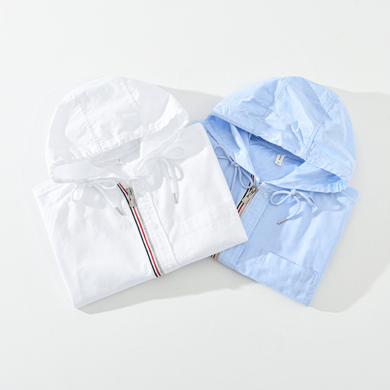 Men's Linen Hoodie Shirt-Mode Drift