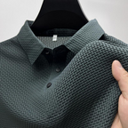 Men's Premium Silk Polo Shirt-Mode Drift