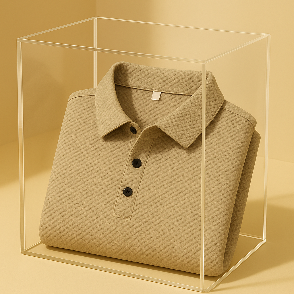 Men's Premium Silk Polo Shirt-Mode Drift