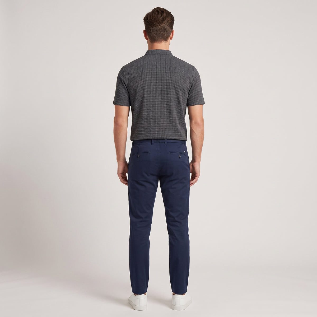 Men's Premium Silk Polo Shirt-Mode Drift