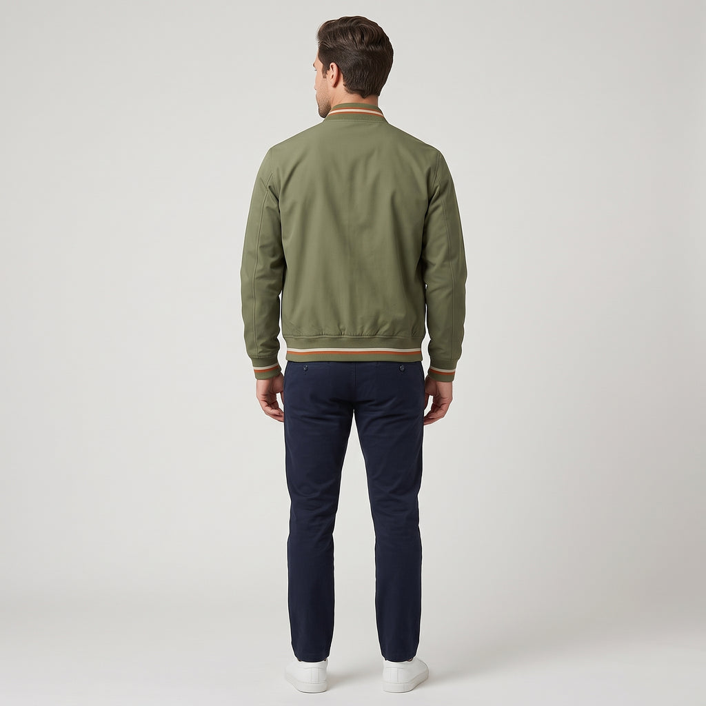 Men's Varsity Jacket-Mode Drift