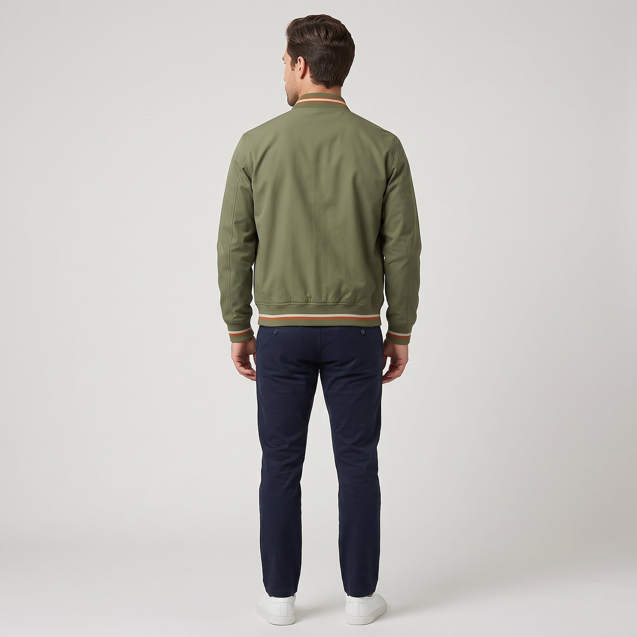 Men's Varsity Jacket-Mode Drift