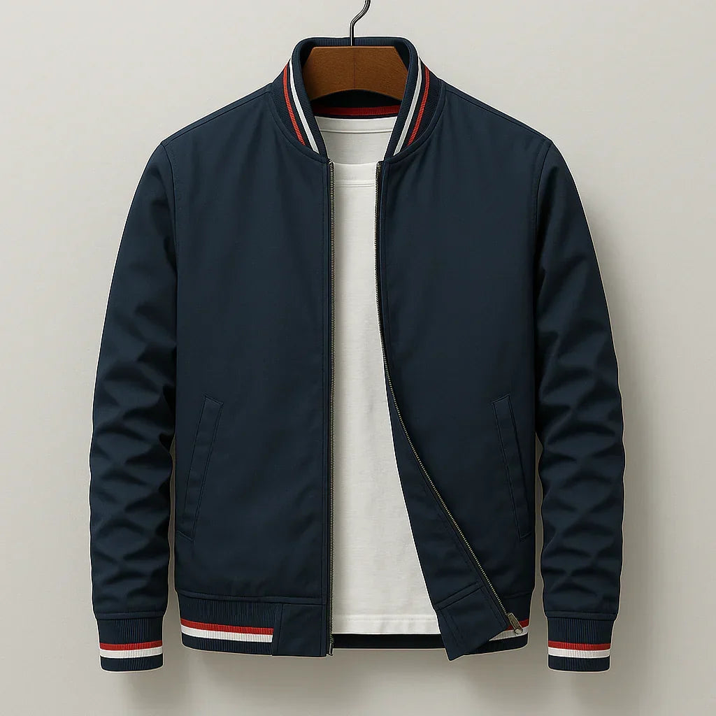 Men's Varsity Jacket-Mode Drift